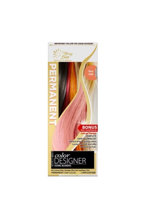 Rose Gold Hair Color